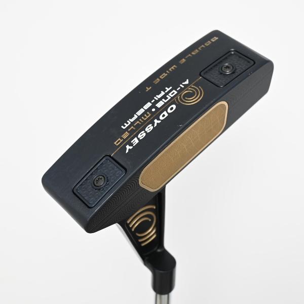 【中古】オデッセイ　AI-ONE MILLED　Ai-ONE MILLED TRI-BEAM DOUBLE WIDE T CH パター スチールシャフト　【34】シャフト：スチールシャフトBCランク　フレックス計測項目外　男性用 メンズ用　右用