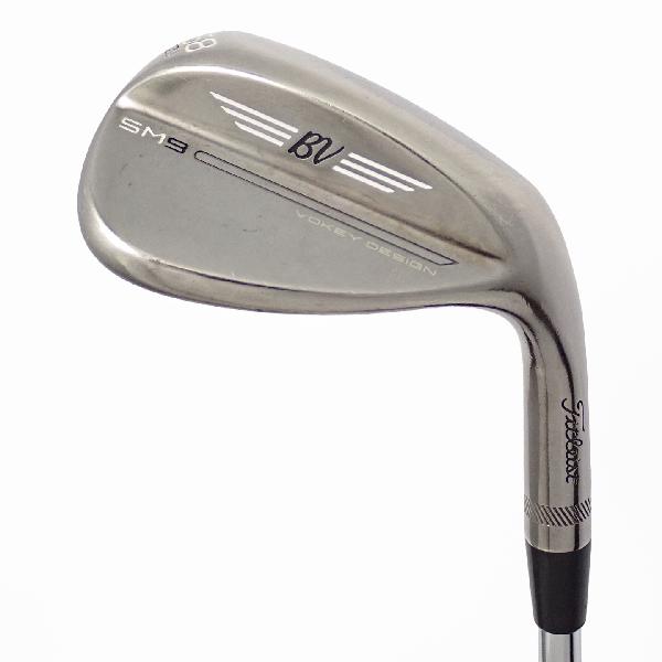 タイトリスト　Vokey　ボーケイ SM9 BRASHED STEEL ウェッジ BV105　シャフト：BV105CDランク　フレックス設定無　男性用 メンズ用　右用