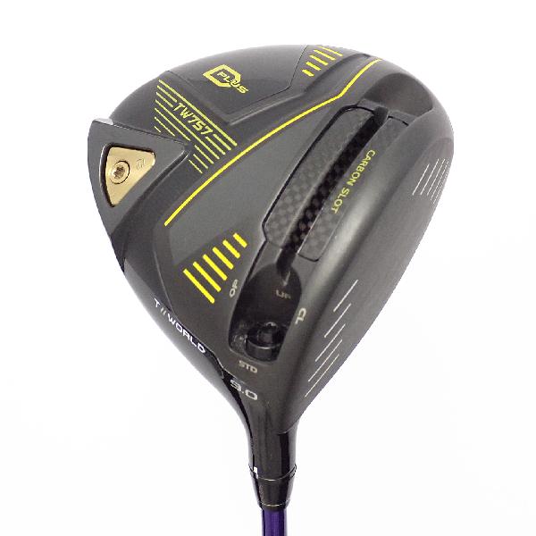 【中古】本間ゴルフ　TOUR WORLD　ツアーワールド TW757 TYPE-D PLUS ドライバー VIZARD MP-5　シャフト：VIZARD MP-5CDランク　フレックスS　男性用 メンズ用　右用