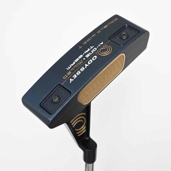 乐天商城 - 【中古】オデッセイ　AI-ONE MILLED　Ai-ONE MILLED TRI-BEAM DOUBLE WIDE T CH パター スチールシャフト　【34】シャフト：スチールシャフトBCランク　フレックス計測項目外　男性用 メンズ用　右用