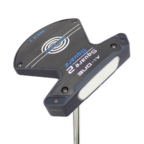 【中古】オデッセイ　AI-ONE　Ai-ONE Square 2 Square MAX 1 パター スチールシャフト　【33】シャフト：スチールシャフトBランク　フレックス計測項目外　男性用 メンズ用　右用