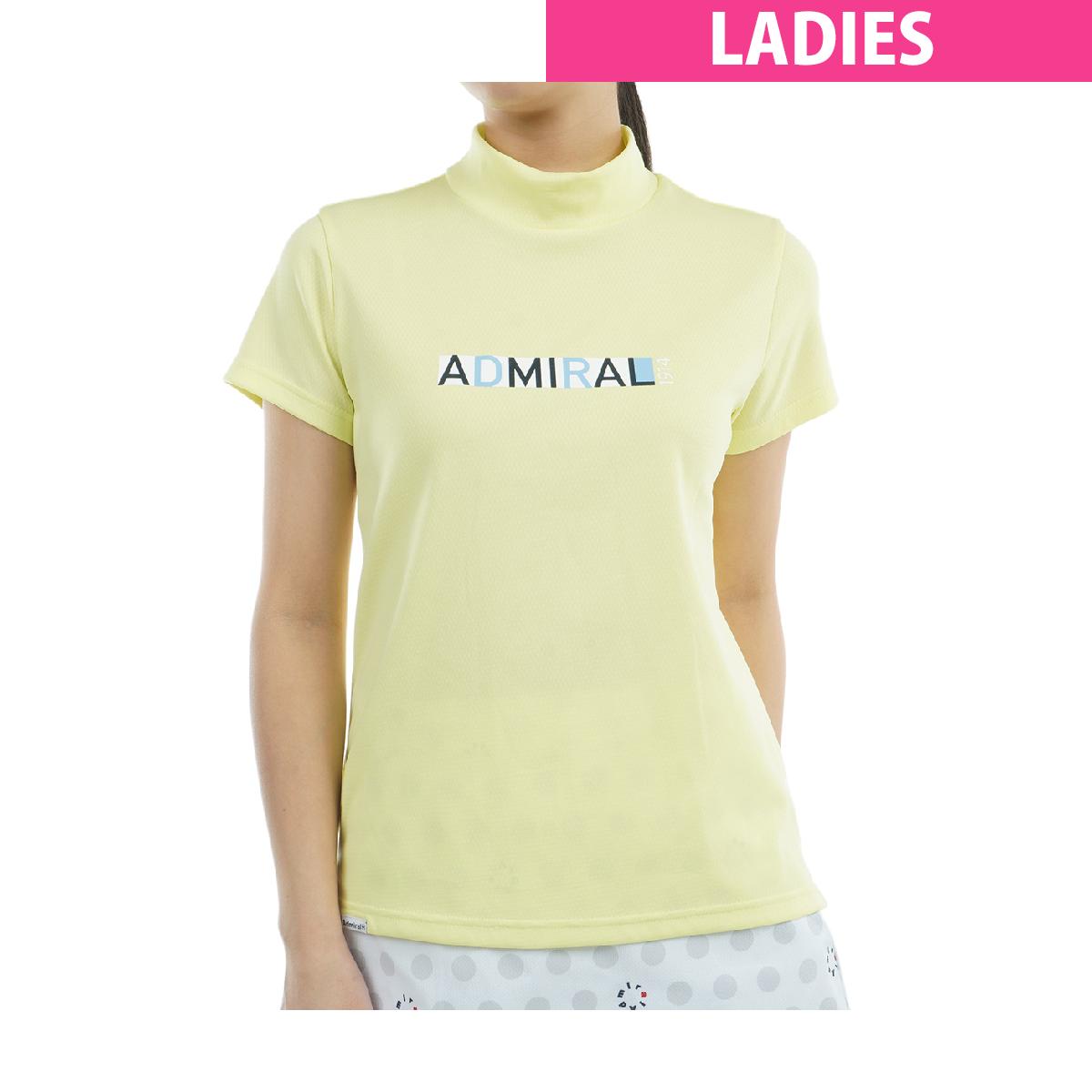 アドミラル　Admiral　カラタッチ ドライ半袖モックシャツ　レディス