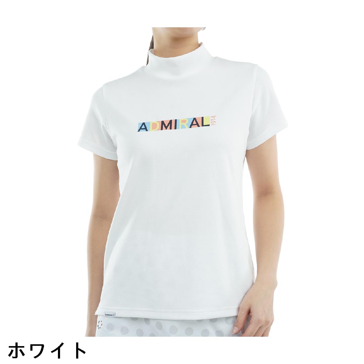 アドミラル　Admiral　カラタッチ ドライ半袖モックシャツ　レディス