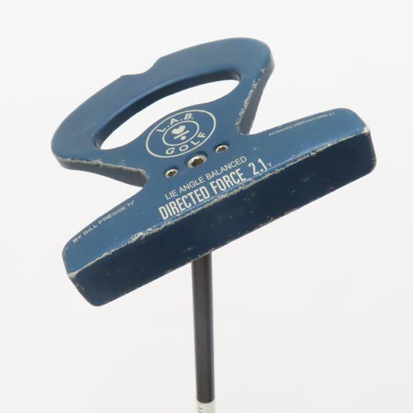 【中古】L.A.B.GOLF DIRECTED FORCE 2.1 パター スチールシャフト　【34】シャフト：スチールシャフトDランク　フレックス計測項目外　男性用 メンズ用　右用