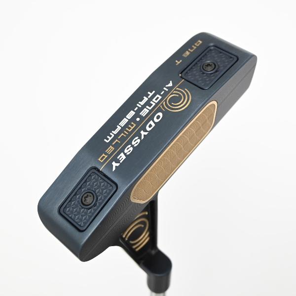 オデッセイ　AI-ONE MILLED　Ai-ONE MILLED TRI-BEAM ONE T CH パター スチールシャフト　シャフト：スチールシャフトBCランク　フレックス計測項目外　男性用 メンズ用　右用