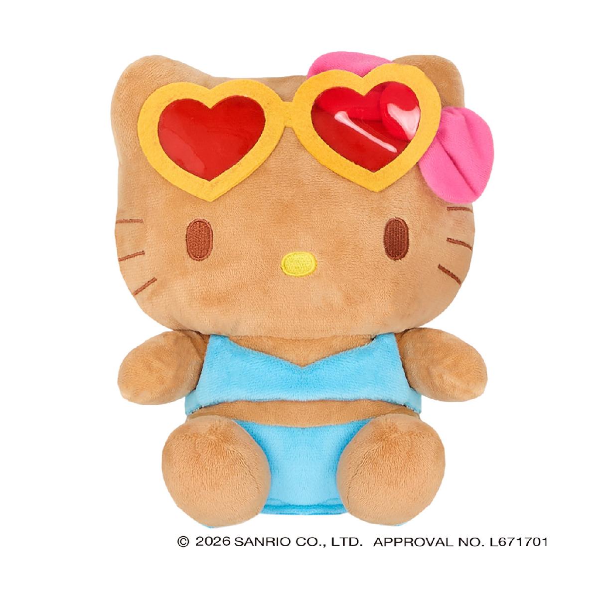 ハローキティ(日焼け) ヘッドカバー FW用その他メーカー / その他商品の特徴圧倒的な人気を誇る「日焼けキティ」シリーズに、フェアウェイウッド用ヘッドカバーが登場！5月に発売したドライバー用ヘッドカバーは多くの受注をいただき品薄となるほどの注目シリーズです。「DR用とセットで揃えたい」というお客様のご要望にお応えし、FW用がついにラインナップに加わりました。ハワイ生まれの特別感とトレンドを反映した唯一無二のデザインで、若年層から大人世代まで幅広く支持されています。これからの季節にぴったりなポップな配色で、コース上での注目度も抜群です。素材ポリエステル製造国中国シーズン2026年モデル26fwacc superpricedown superpricedownmall superpricedownl