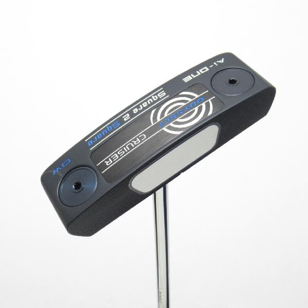 乐天商城 - 【中古】オデッセイ　AI-ONE　Ai-ONE Square 2 Square CRIUISER DOUBLE WIDE 中尺 パター スチールシャフト　【38】シャフト：スチールシャフトBCランク　フレックス計測項目外　男性用 メンズ用　右用