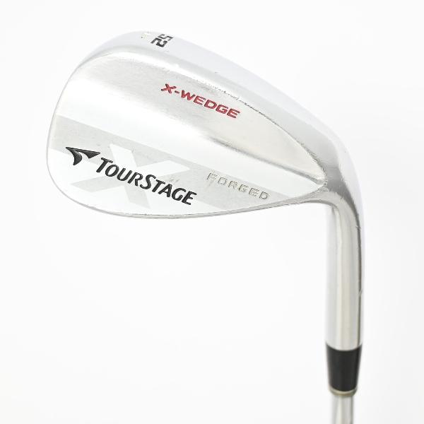 【中古】ブリヂストン　TOURSTAGE　X-WEDGE フォージド ウェッジ スチールシャフト　【52-08】シャフト：スチールシャフトCDランク　フレックス判別不能　男性用 メンズ用　右用