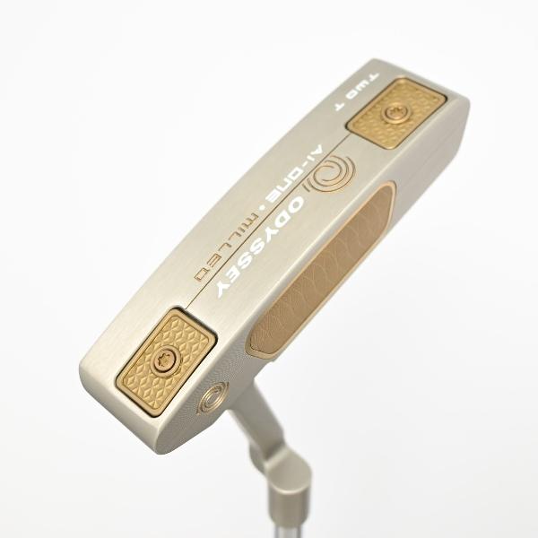 【中古】オデッセイ　AI-ONE MILLED　Ai-ONE MILLED SILVER TWO T CH パター スチールシャフト　【34】シャフト：スチールシャフトCランク　フレックス計測項目外　男性用 メンズ用　右用