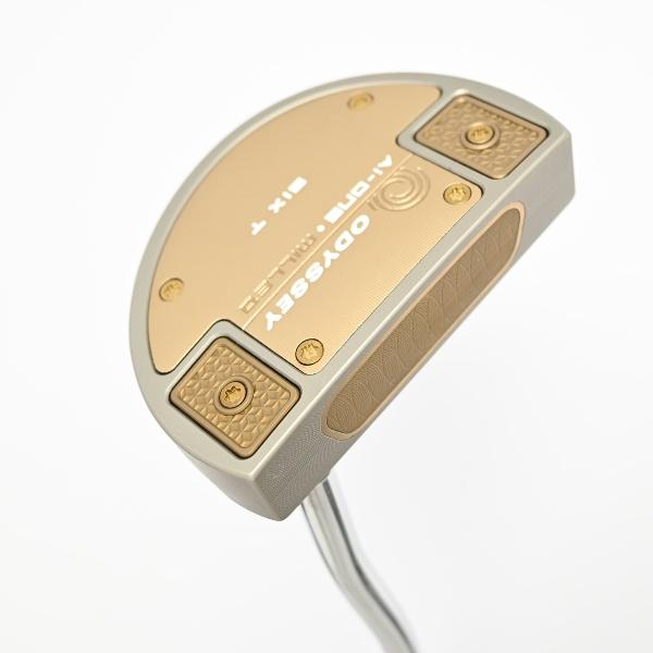 【中古】オデッセイ　AI-ONE MILLED　Ai-ONE MILLED SILVER SIX T DB パター スチールシャフト　【34】シャフト：スチールシャフトBランク　フレックス計測項目外　男性用 メンズ用　右用
