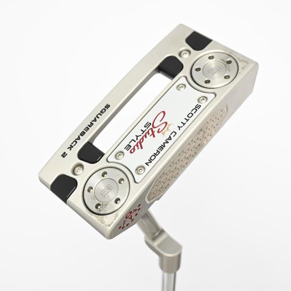 【中古】スコッティキャメロン　SCOTTY CAMERON　スタジオスタイル スクエアバック 2(2025) パター スチールシャフト　【34】シャフト：スチールシャフトCランク　フレックス計測項目外　男性用 メンズ用　右用