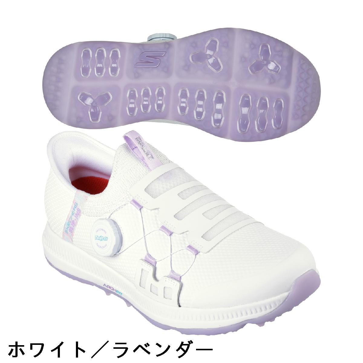 スケッチャーズ　SKECHERS　GO GOLF ELITE 5 SLIP’IN ゴルフシューズ　レディス