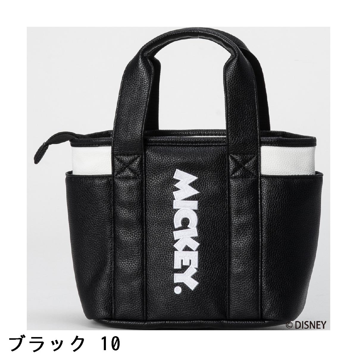 ディズニー　Disney　ブラック ディズニー ラウンドトートバッグ
