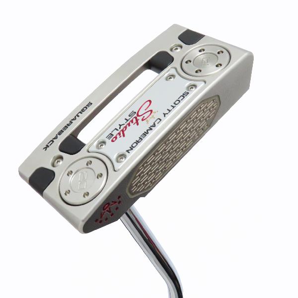 【中古】スコッティキャメロン　SCOTTY CAMERON　スタジオスタイル スクエアバック(2025) パター スチールシャフト　【35】シャフト：スチールシャフトCランク　フレックス計測項目外　男性用 メンズ用　右用