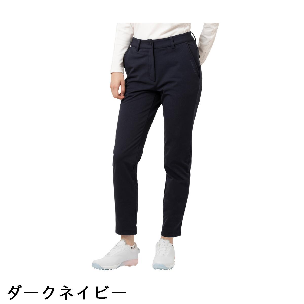 フットジョイ　Foot Joy　ストレッチ クラッシック裏フリースロングパンツ　レディス