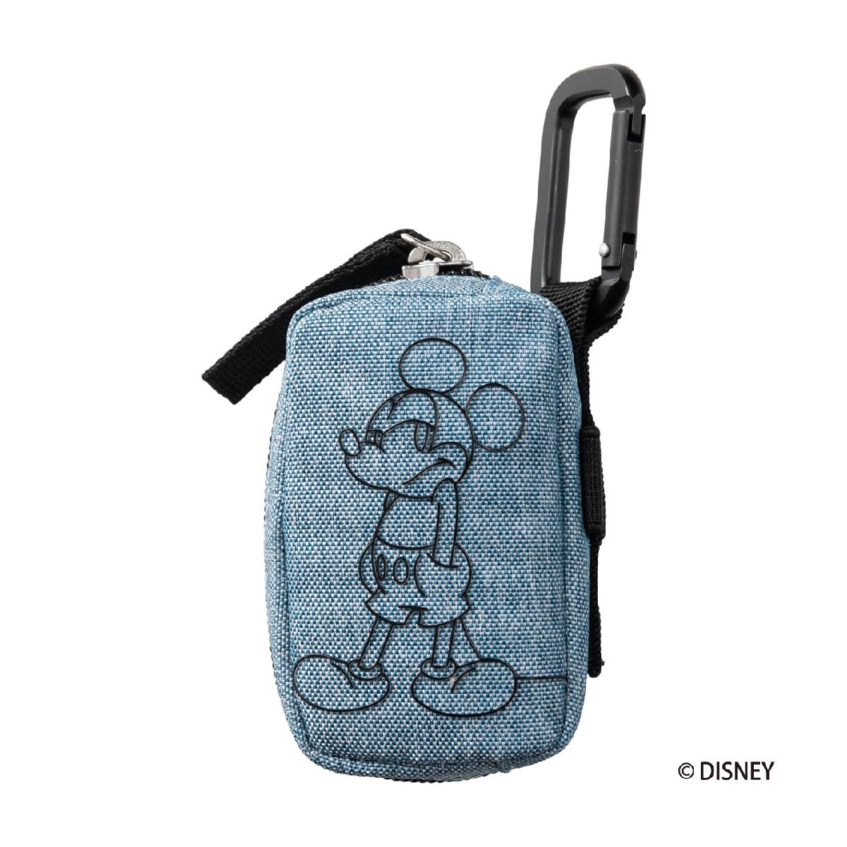 ディズニー　Disney　ラインアート ボールポーチ