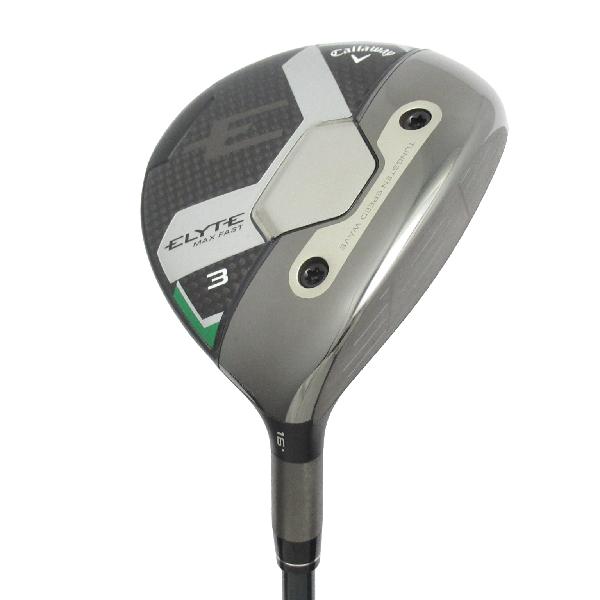 【中古】キャロウェイゴルフ　ELYTE　エリート MAX FAST フェアウェイウッド LIN-Q 40 for Callaway　【3W】シャフト：LIN-Q 40 for CallawayCランク　フレックスS　男性用 メンズ用　右用