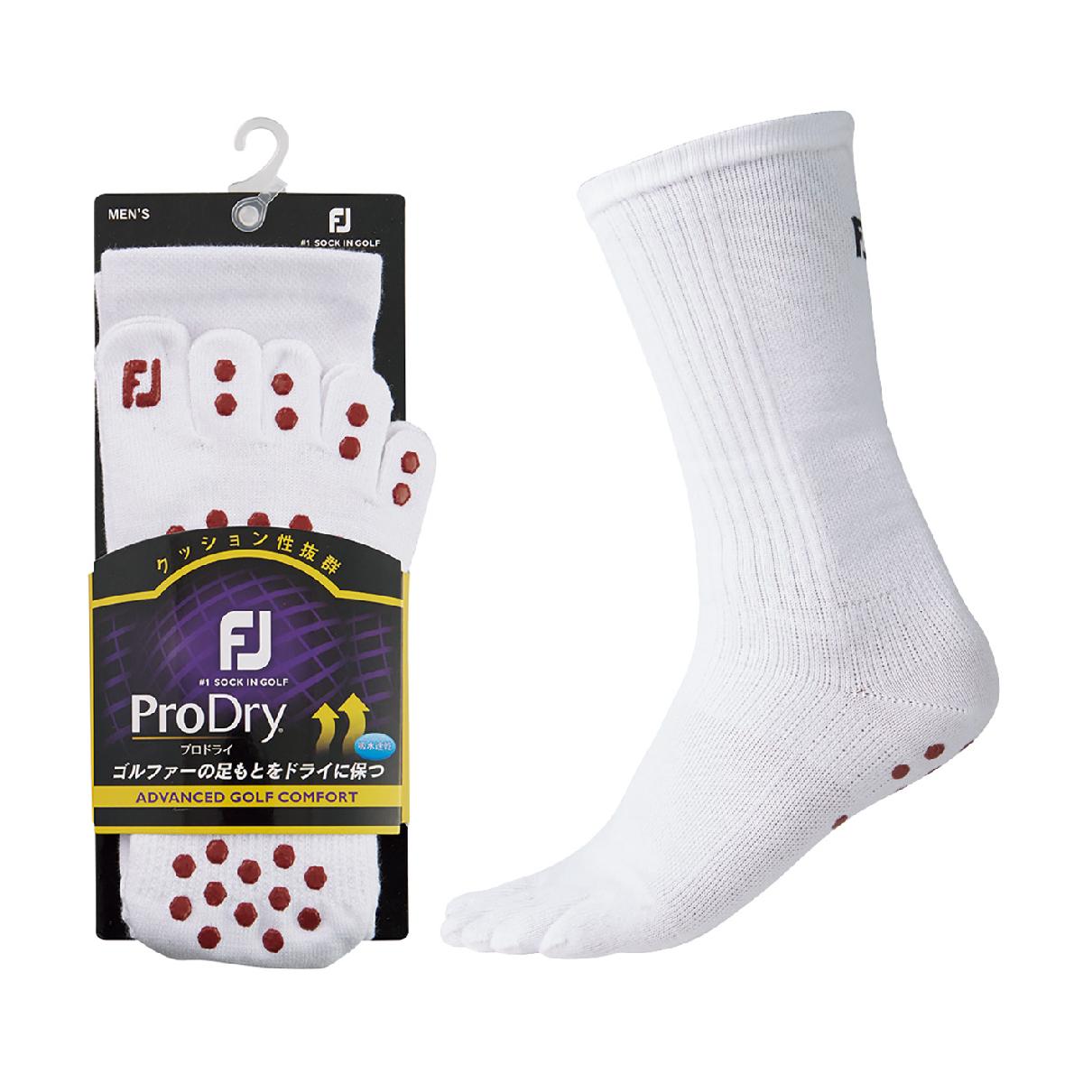 フットジョイ　Foot Joy　プロドライ 5本指ソックス