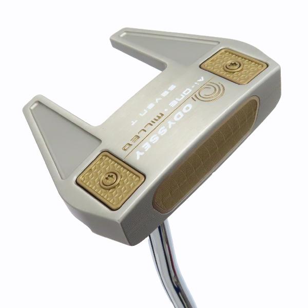 【中古】オデッセイ　AI-ONE MILLED　Ai-ONE MILLED SILVER SEVEN T DB パター スチールシャフト　【34】シャフト：スチールシャフトCランク　フレックス計測項目外　男性用 メンズ用　右用