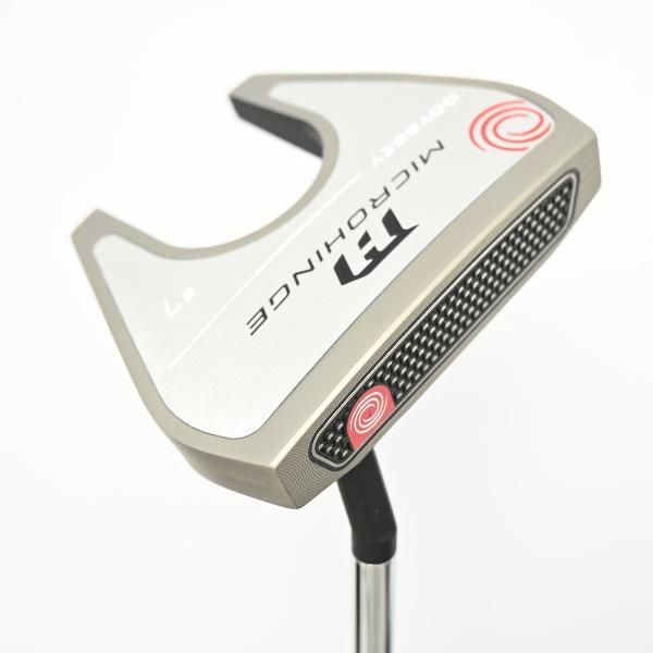 【中古】オデッセイ　ODYSSEY　MICROHINGE #7 S パター スチールシャフト　【34】シャフト：スチールシャフトBCランク　フレックス計測項目外　男性用 メンズ用　右用