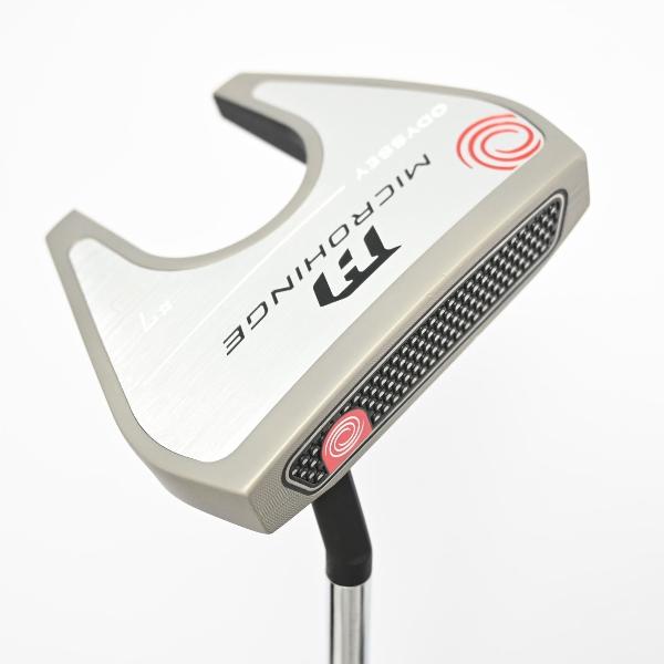 鞋子 - 【中古】オデッセイ　ODYSSEY　MICROHINGE #7 S パター スチールシャフト　【34】シャフト：スチールシャフトBCランク　フレックス計測項目外　男性用 メンズ用　右用