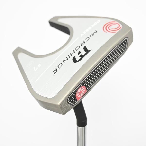 【中古】オデッセイ　ODYSSEY　MICROHINGE #7 S パター スチールシャフト　【34】シャフト：スチールシャフトBCランク　フレックス計測項目外　男性用 メンズ用　右用