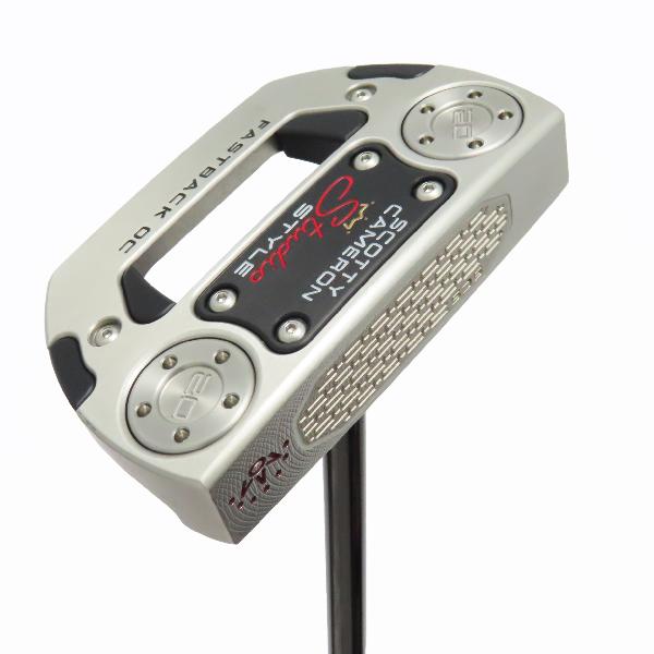 【中古】スコッティキャメロン　SCOTTY CAMERON　スタジオスタイル ファストバック OC パター スチールシャフト　【33】シャフト：スチールシャフトCランク　フレックス計測項目外　男性用 メンズ用　右用