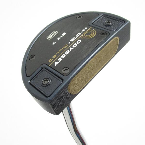 【中古】オデッセイ　AI-ONE MILLED　Ai-ONE MILLED SIX T DB パター スチールシャフト　【34】シャフト：スチールシャフトBCランク　フレックス計測項目外　男性用 メンズ用　右用