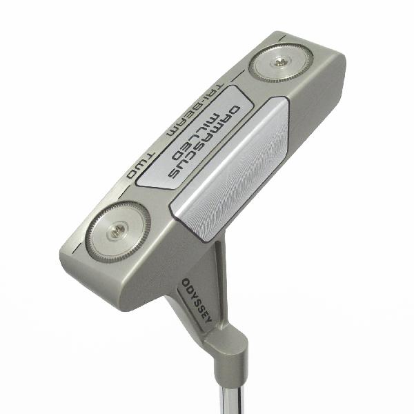 【中古】オデッセイ　ODYSSEY　DAMASCUS MILLED TRI-BEAM TWO パター スチールシャフト　【34】シャフト：スチールシャフトBCランク　フレックス計測項目外　男性用 メンズ用　右用