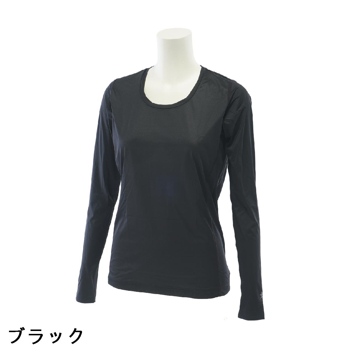 ゴールドウイン　C3fit　ストレッチ クーリング ラウンドネック 長袖アンダーシャ...