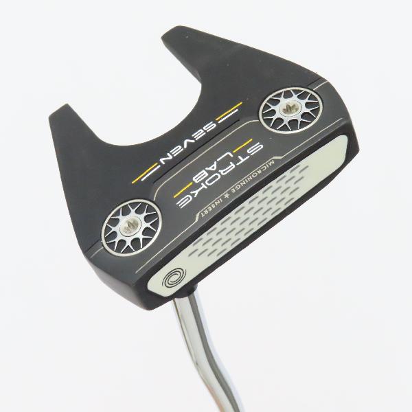 乐天商城 - 【中古】オデッセイ　STROKE LAB　ストロークラボ BLACK SEVEN パター カーボンスチール複合シャフト　【33】シャフト：カーボンスチール複合シャフトCランク　フレックス計測項目外　男性用 メンズ用　右用