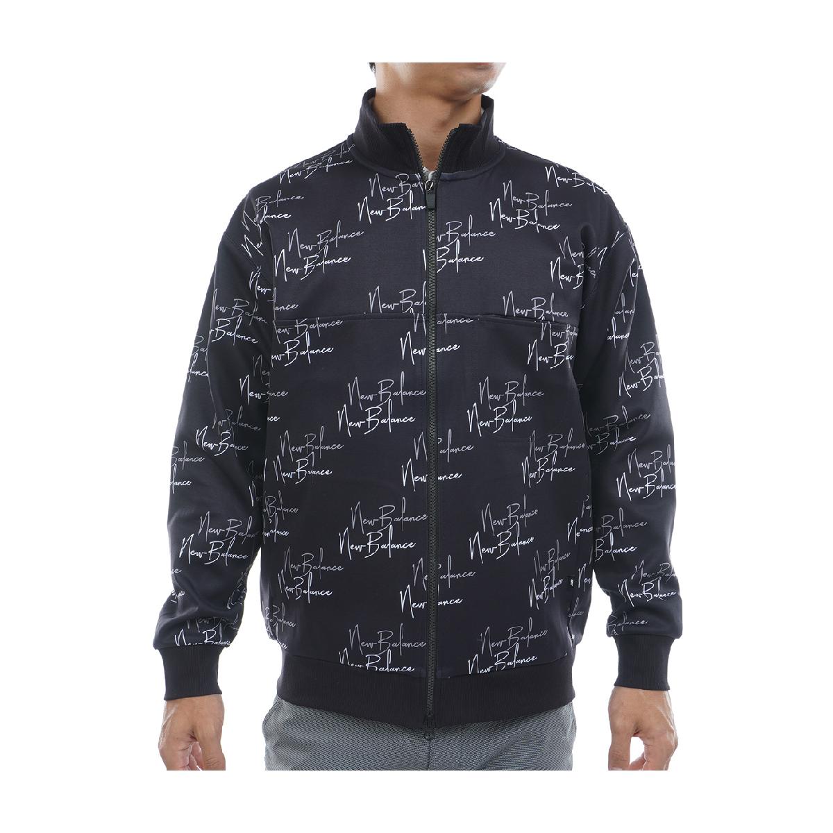 ニューバランス　New Balance　ライトダンボール フルジップスタンドプルオーバー