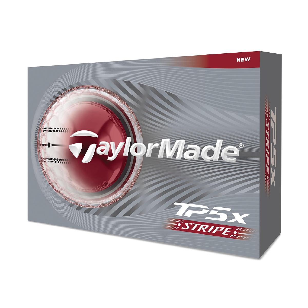 TP5x ストライプ ボールテーラーメイド / TP5商品の特徴■「マイクロコーティング」搭載で飛びの精度が向上■5層構造により、ティーショットからアプローチまであらゆるショットのパフォーマンスを支える■ストライプデザインを改良し、パッティング時の集中力を高める「クワイエットアイ」を新搭載ボールナンバー1、2、3、5タイプ5ピーススピンドライバー：最も少ない／グリーン周り：かなり多いフィーリングソフト弾道中弾道適応ヘッドスピード全領域カバー素材キャストウレタンカバーディンプル322製造国韓国、台湾シーズン2026年モデルtmtpfive ballshippingcp