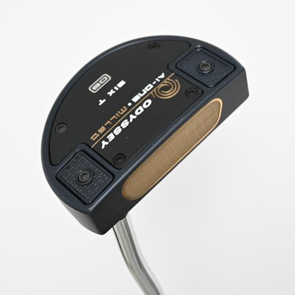 【中古】オデッセイ　AI-ONE MILLED　Ai-ONE MILLED SIX T DB パター スチールシャフト　【34】シャフト：スチールシャフトBCランク　フレックス計測項目外　男性用 メンズ用　右用