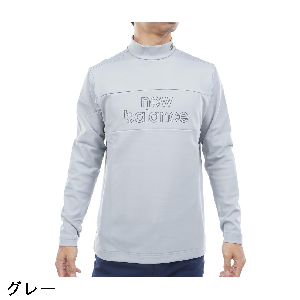 ニューバランス　New Balance Golf　ベア天竺裏フリース 長袖モックネックプルオー...