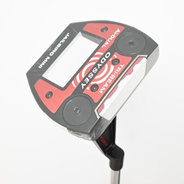 【中古】オデッセイ　Ai-DUAL　Ai-DUAL TRI-BEAM JAILBIRD MINI パター スチールシャフト　【33】シャフト：スチールシャフトAランク　フレックス計測項目外　男性用 メンズ用　右用
