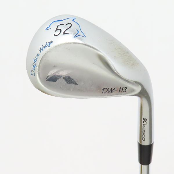 乐天商城 - 【中古】キャスコ　KASCO　ドルフィンウェッジ DW-113 ウェッジ スチールシャフト　【52】シャフト：スチールシャフトDランク　フレックス判別不能　男性用 メンズ用　右用