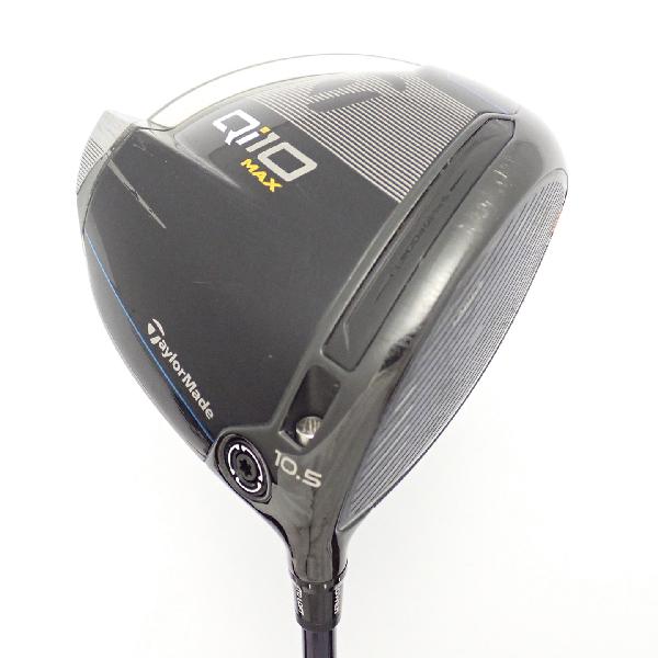 WOSS - 【中古】テーラーメイド　Qi10　Qi10 MAX ドライバー Diamana Blue TM50　シャフト：Diamana Blue TM50CDランク　フレックスS　男性用 メンズ用　右用