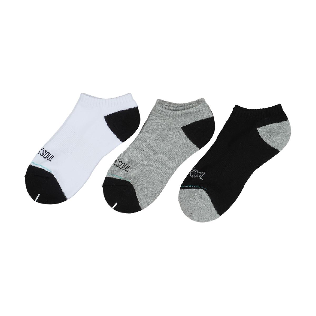 リンクソウル　LINKSOUL　アンクルソックス 3足セット