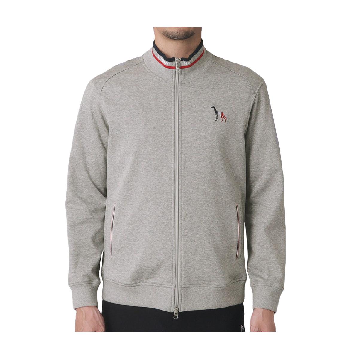 Jacket - アダバットネイビー　ADABAT NAVY　メランジポンチジップブルゾン