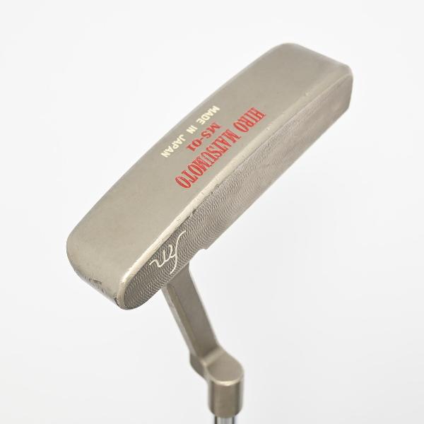 【中古】ヒロマツモト HIRO MATSUMOTO MS-01 パター スチールシャフト 【33】シャフト：スチールシャフトDランク フレックス計測項目外 男性用 メンズ用 右用