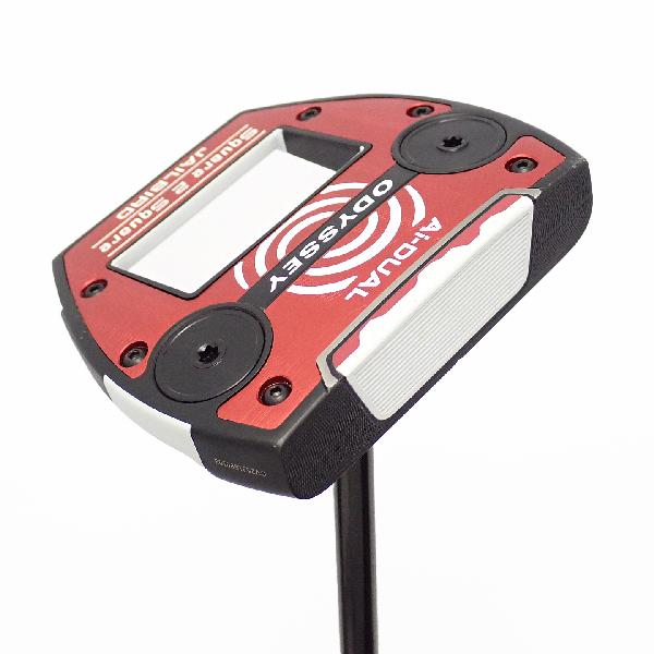 【中古】オデッセイ　Ai-DUAL　Ai-DUAL Square 2 Square JAILBIRD パター スチールシャフト　【34】シャフト：スチールシャフトCランク　フレックス計測項目外　男性用 メンズ用　右用