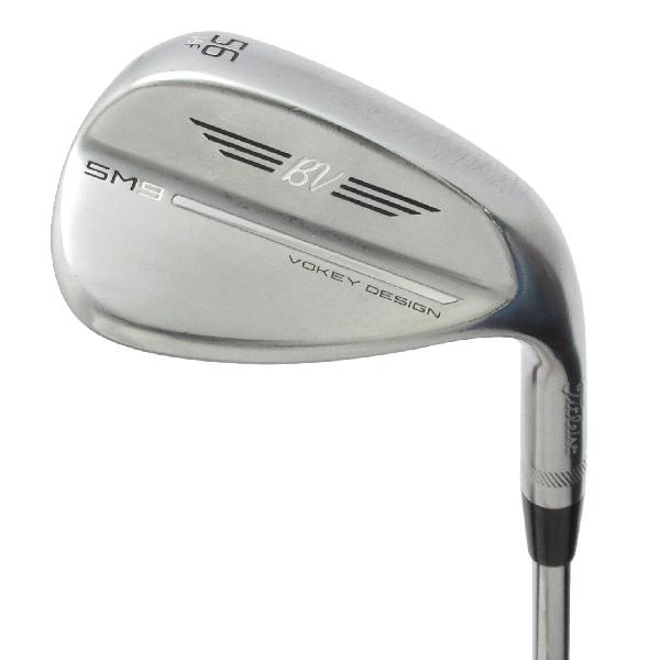 【中古】タイトリスト　Vokey　ボーケイ SM9 TOUR CHROME ウェッジ BV105　【56-14】シャフト：BV105Cランク　フレックス設定無　男性用 メンズ用　右用