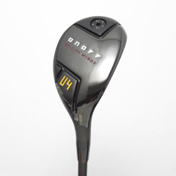 【中古】オノフ　KURO　オノフ KURO ウイングス ユーティリティ LABOSPEC SHINARI i80　【U4】シャフト：LABOSPEC SHINARI i80BCランク　フレックスS　男性用 メンズ用　右用
