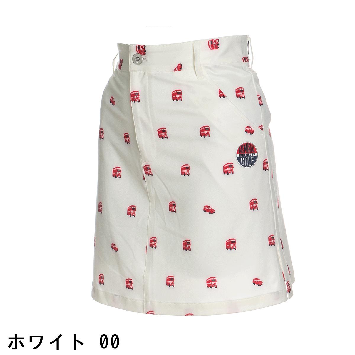 アドミラル　Admiral　プリント ストレッチスカート　レディス