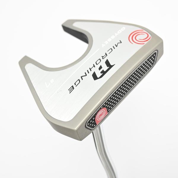 【中古】オデッセイ　ODYSSEY　MICROHINGE #7 DB パター スチールシャフト　【34】シャフト：スチールシャフトBCランク　フレックス計測項目外　男性用 メンズ用　右用