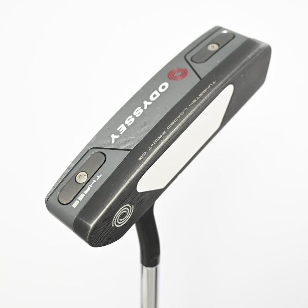 【中古】オデッセイ　ODYSSEY　TRI HOT 5K THREE パター カーボンスチール複合シャフト　【34】シャフト：カーボンスチール複合シャフトCランク　フレックス計測項目外　男性用 メンズ用　右用