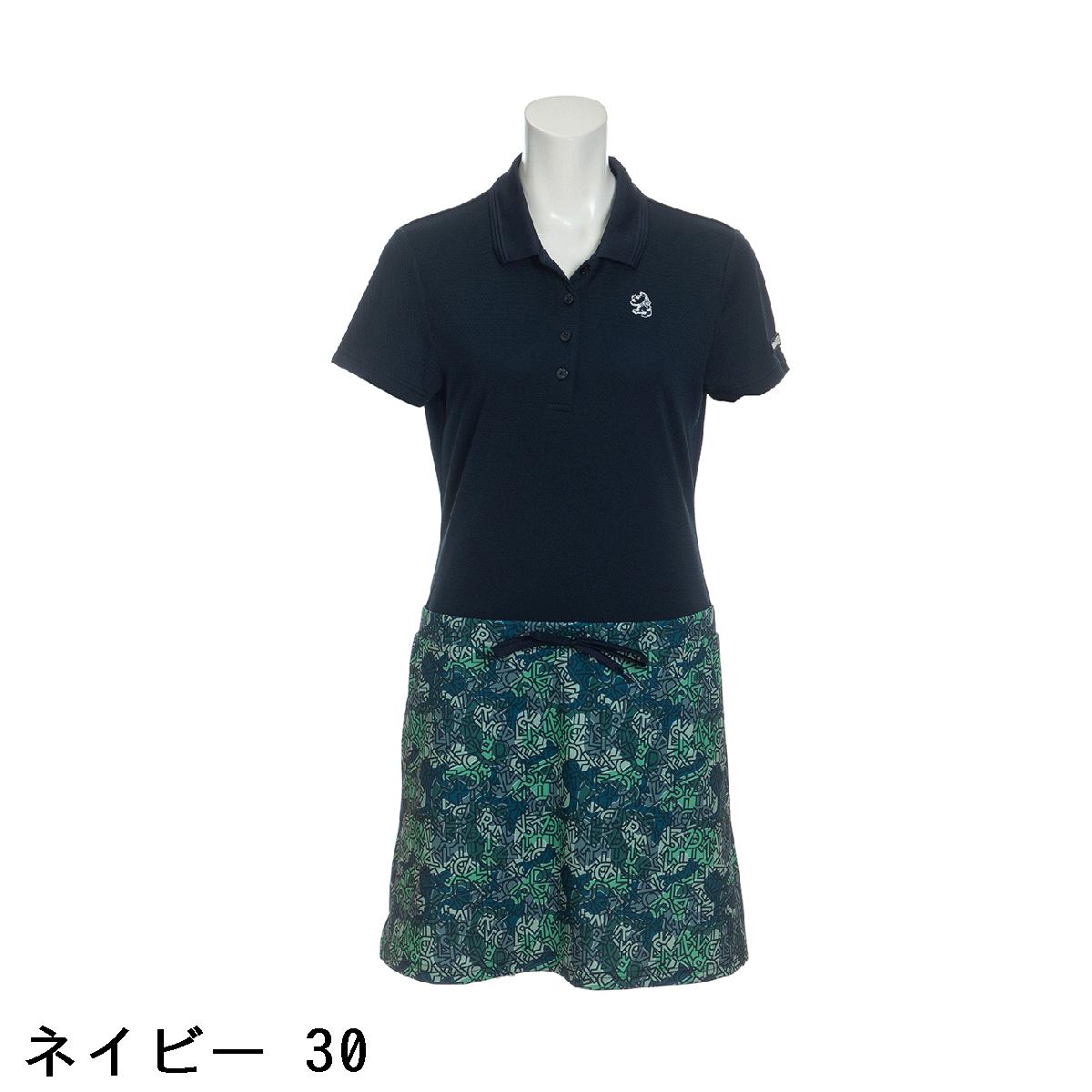 アドミラル　Admiral　アートロゴ 半袖ワンピース　レディス