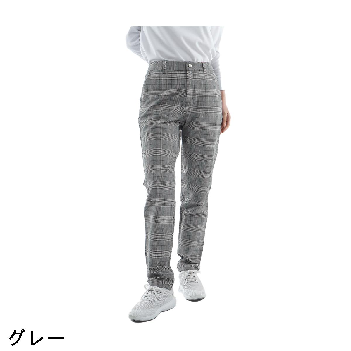 ニューバランス　New Balance Golf　グレンチェック テーパードロングパンツ　レディス