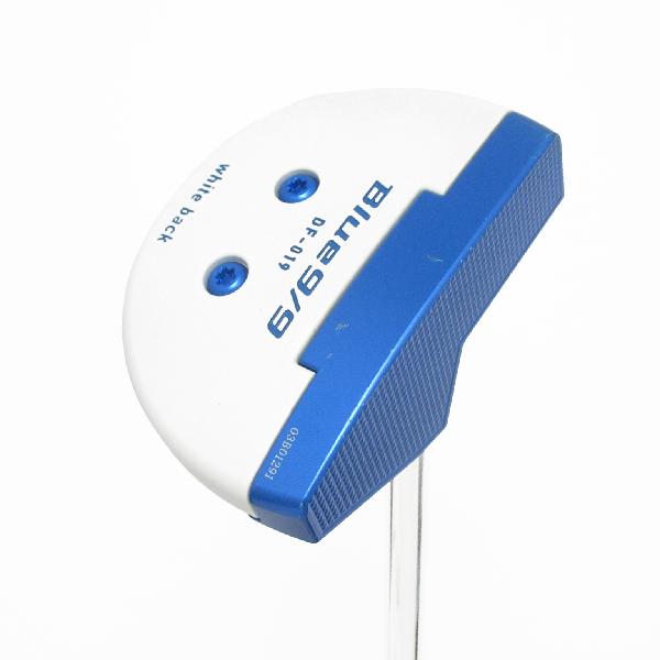 【中古】キャスコ　Blue　Blue9／9 ホワイトバック DELTA-FACE DF-019 丸マレット パター スチールシャフト　【34】シャフト：スチールシャフトCDランク　フレックス計測項目外　男性用 メンズ用　右用
